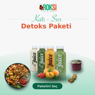 Katı Sıvı Detoks Örnek Menü